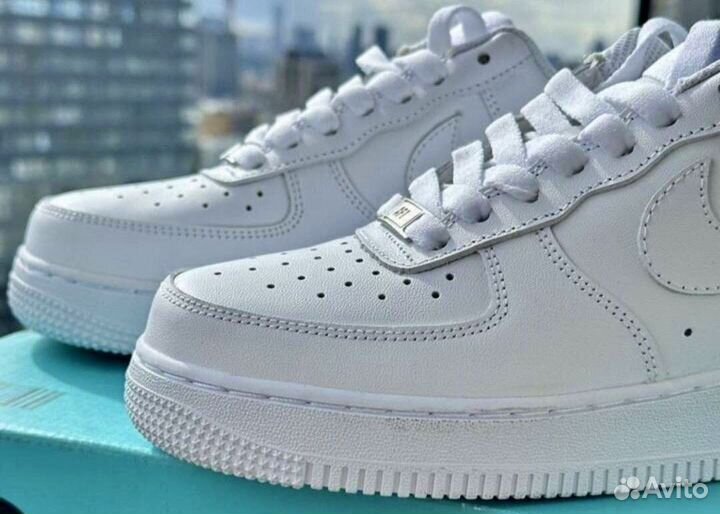 Кроссовки Nike Air Force 1 белые