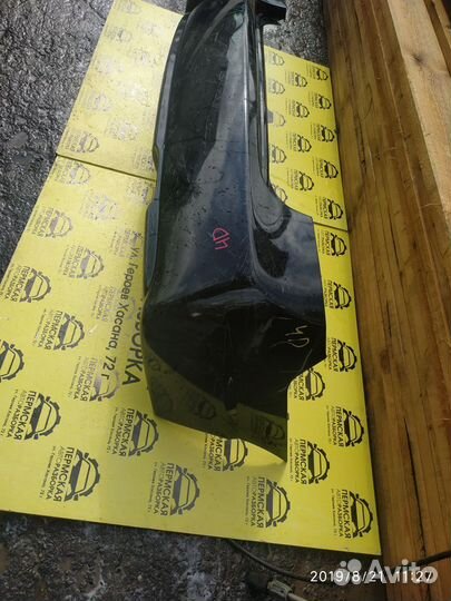 Бампер задний для Honda Civic 4D 2006-2012