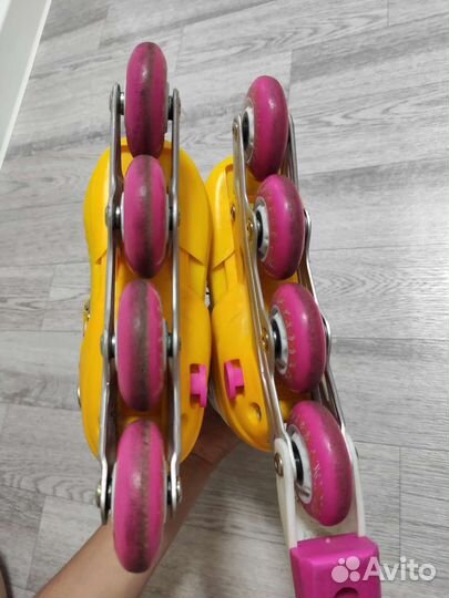 Роликовые коньки детские раздвижные