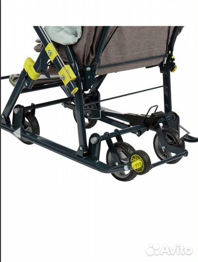 Детские санки коляска nika