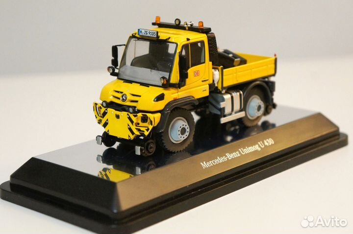 1/50 Mercedes Unimog U430 1:50 грузовик рельсовый