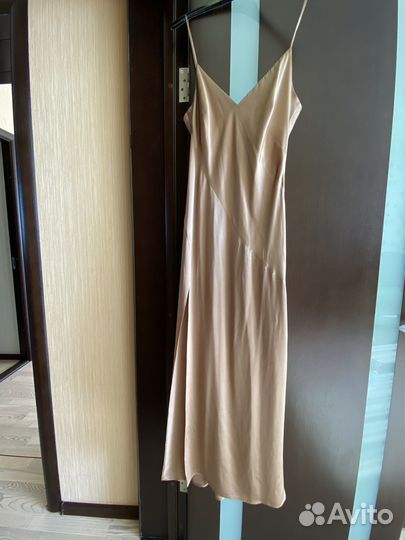 Платье шелковое комбинация вечернее 12 storeez