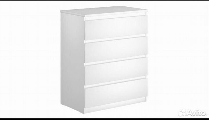 Комод мальм Икеа IKEA 4 ящика