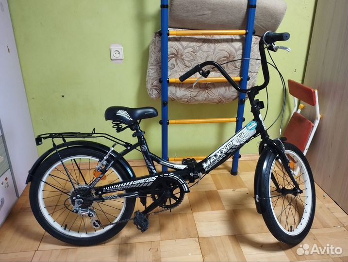 Велосипед подростковый 20 складной, 6 скоростей