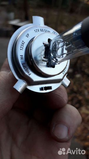 Лампа Philips H4 12342 VP 12V 60/55W комплект 2 шт