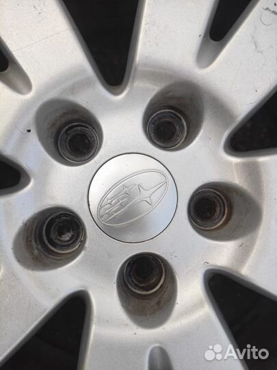 Диски литые r 18 на subaru Tribeca