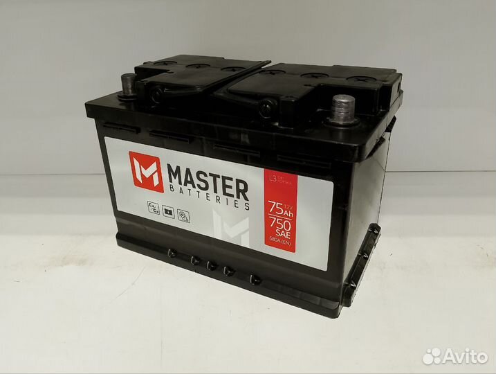 Аккумулятор Master Batteries Б/у 75Ah