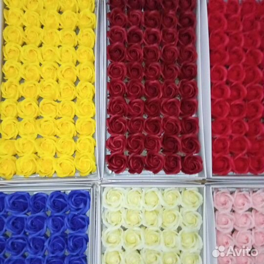 Розы из мыла, мыльные розы