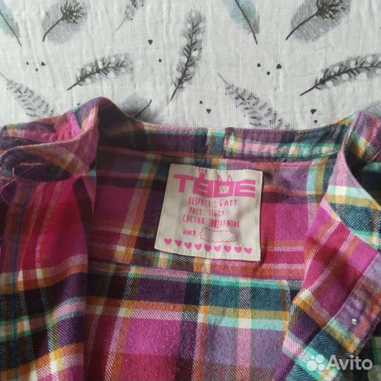 Рубашка для девочки