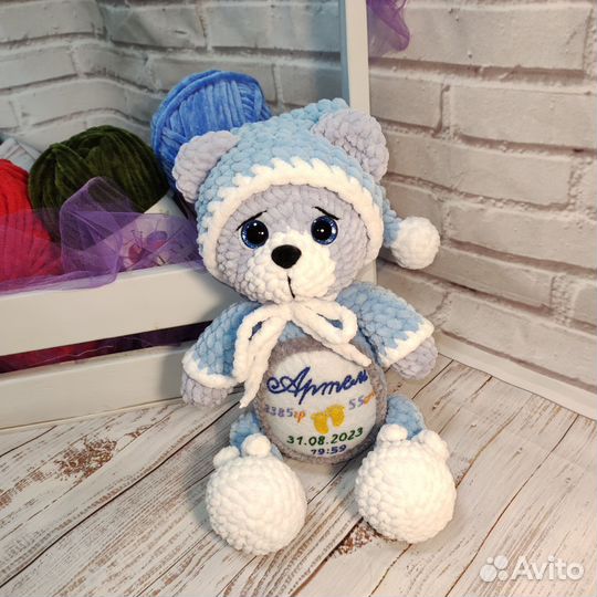 Мишутка с метрикой