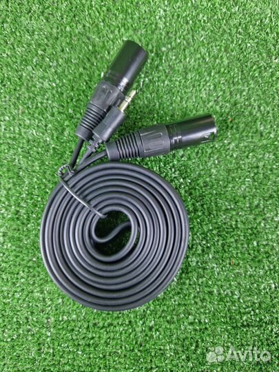 Кабель mini Jack 3.5 - XLR x2