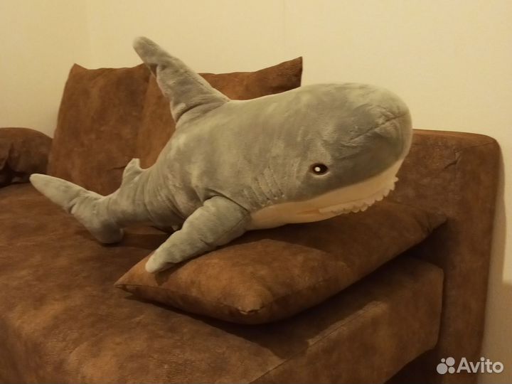 Мягкая игрушка акула 100 см