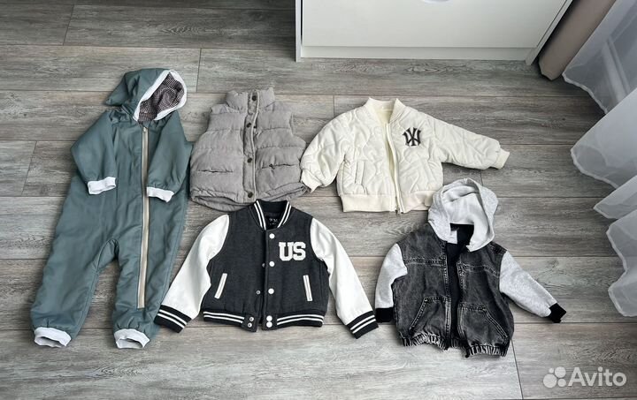 Проданы Вещи пакетом на мальчика 80/86/92