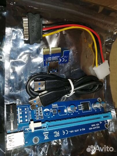 Райзер pci e x16 для видеокарт