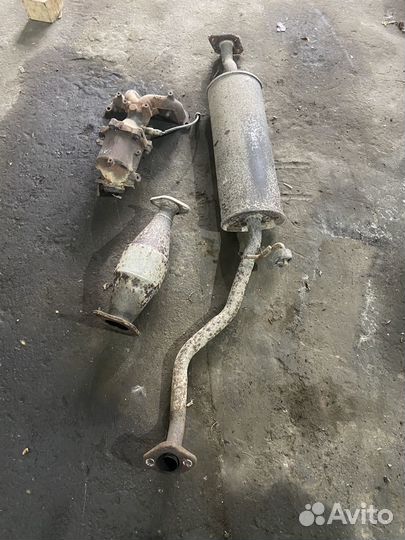 Резонатор nissan march AK12