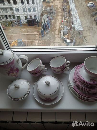 Чайный сервиз гдр на 5 персон