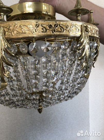 Люстра хрустальная
