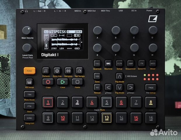 Elektron Digitakt II (новый) купить в Москве | Хобби и отдых | Авито