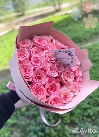 101 Роза цветы доставка 25 51 101 Розы