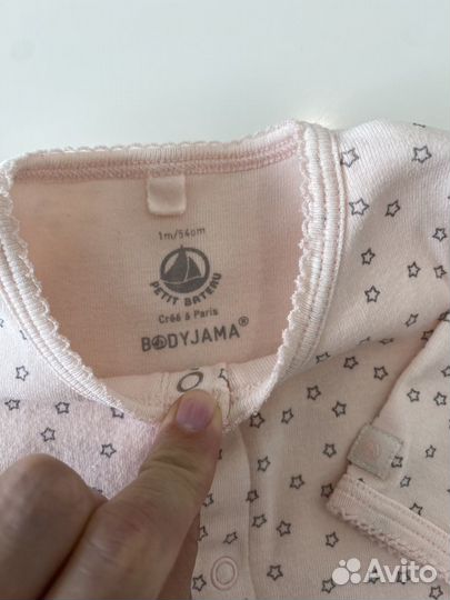 Боди для девочки Petit Bateau