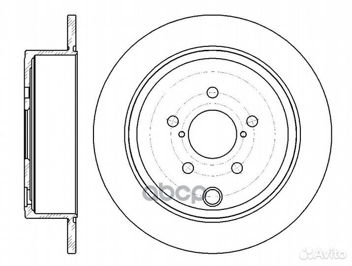 Диск тормозной G-brake GR-01898 GR-01898 G-brake