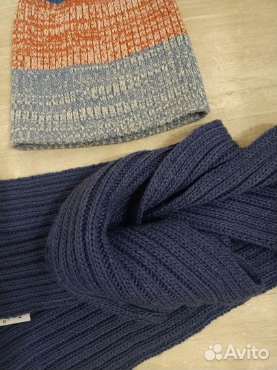 Шапка и шарф женские