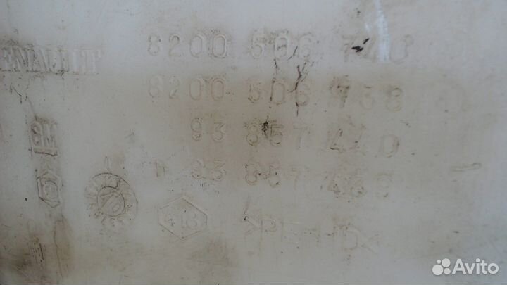 Бачок омывателя Opel Vivaro, 2008