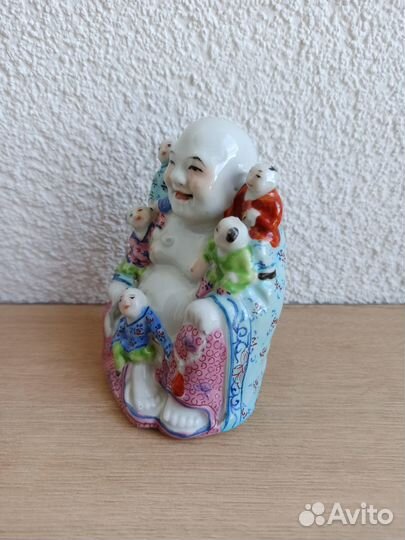Фарфор. Будда. Хотей с детьми. Китай