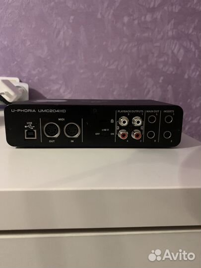 Behringer umc204hd