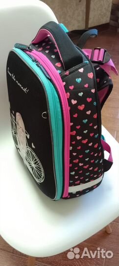 Рюкзак школьный для девочки бу