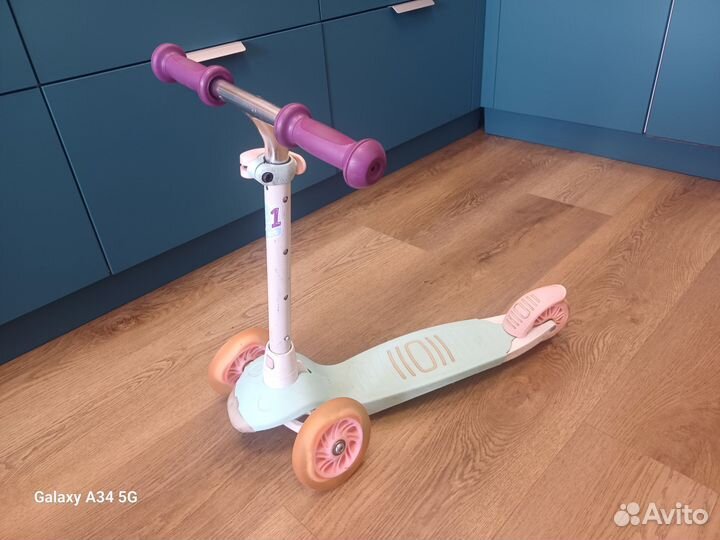 Самокат детский трехколесный бу