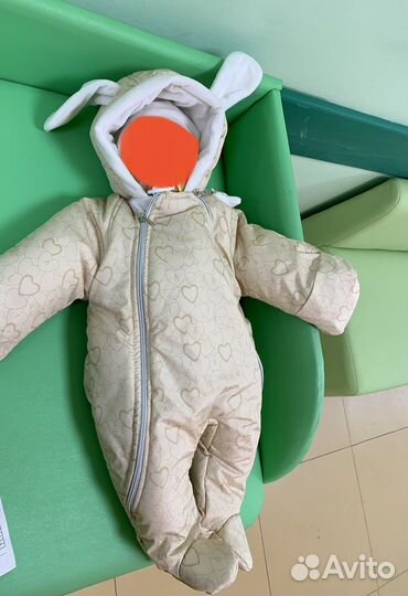 Конверт +комбинезон на выписку (весна)