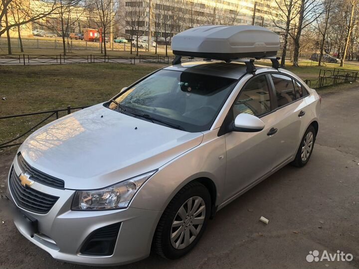Автобокс на крышу Chevrolet Cruze Люкс Тавр
