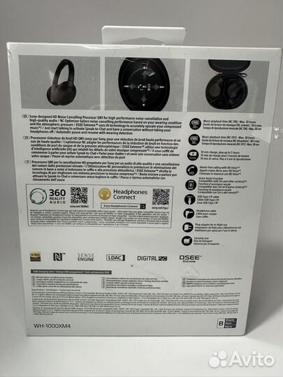 Новые Sony WH-1000XM4 Оригинал