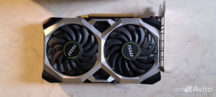 Видеокарта msi gtx 1660 xs 6g oc ventus