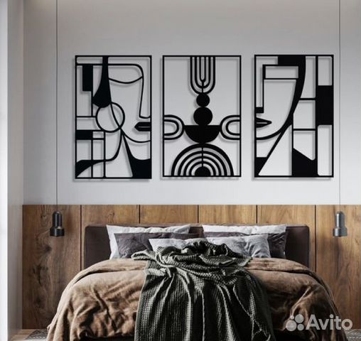 Панно из металла