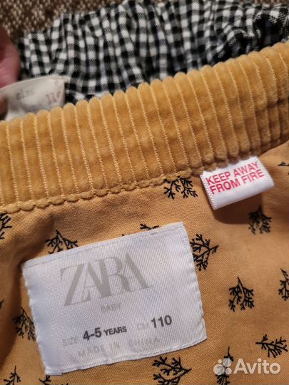 Рубашка и брюки Zara для девочки