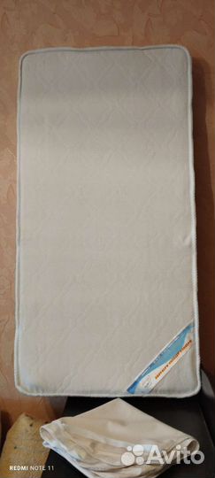 Детская кроватка с маятником и ящиком трансформер