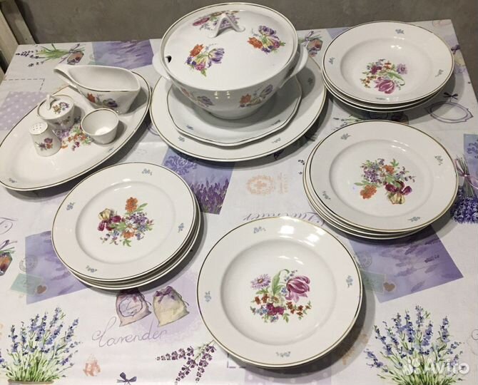 Столовый сервиз дулево