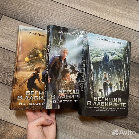 Трилогия Бегущий в лабиринте Джеймс Дэшнер