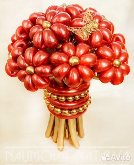 Фигуры и букеты из воздушных шаров