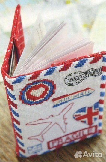 Вышивка-заготовка «Обложка на паспорт»