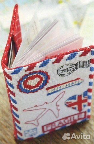 Вышивка-заготовка «Обложка на паспорт»