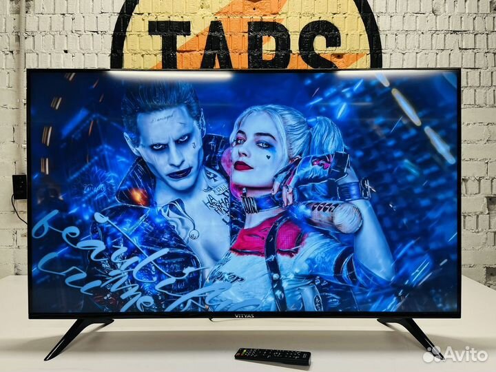 Большой безрамочный Витязь 127см 4K SMART TV UHD