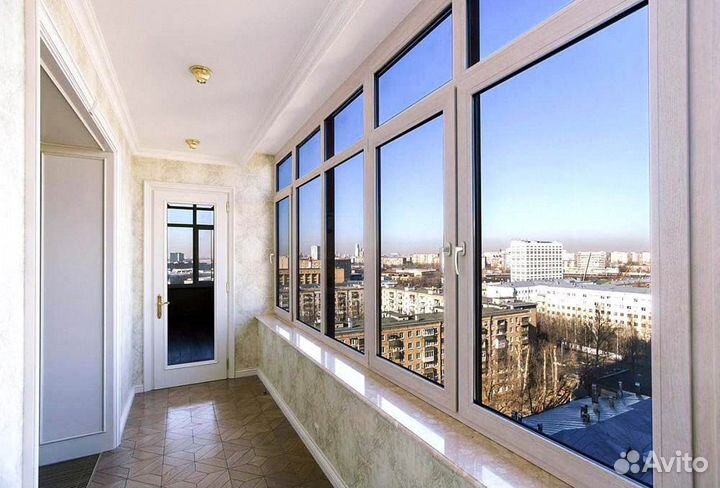 Остекление балконов и лоджий