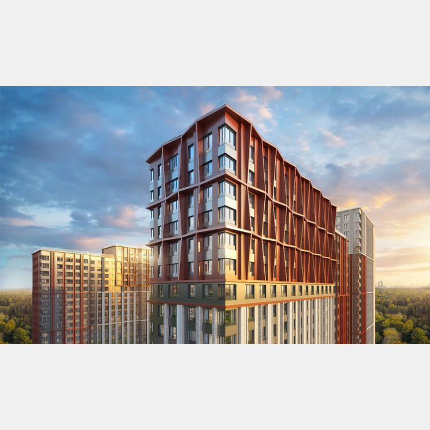 1-к. квартира, 41,6 м², 22/22 эт.