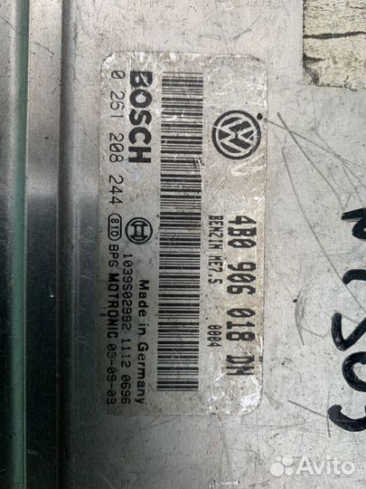 Блок управления vw Passat B5+ 1.8 t AWM