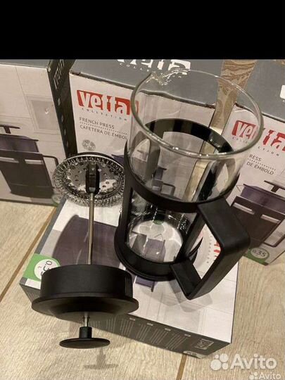 Новый френч пресс, для заварки, чайник