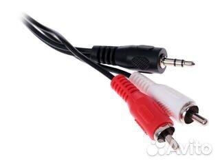 Аудиокабель джек 3.5 - 2 RCA