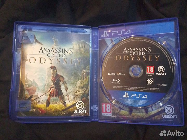 Assasins creed Odyssey ps4 диск